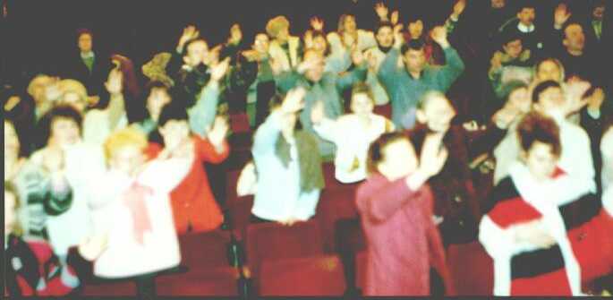 
In the beginning of the Khimki's church